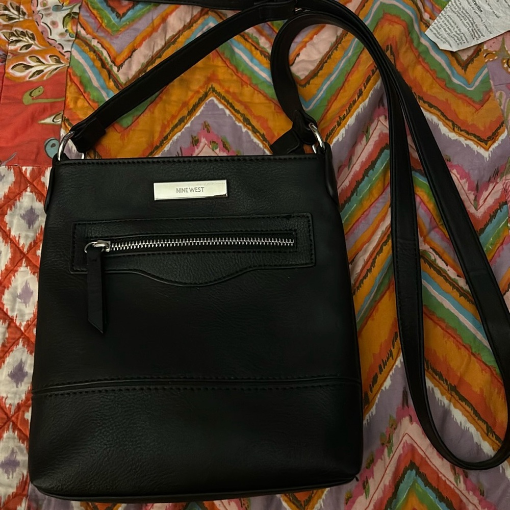Nine West crossbody black purse